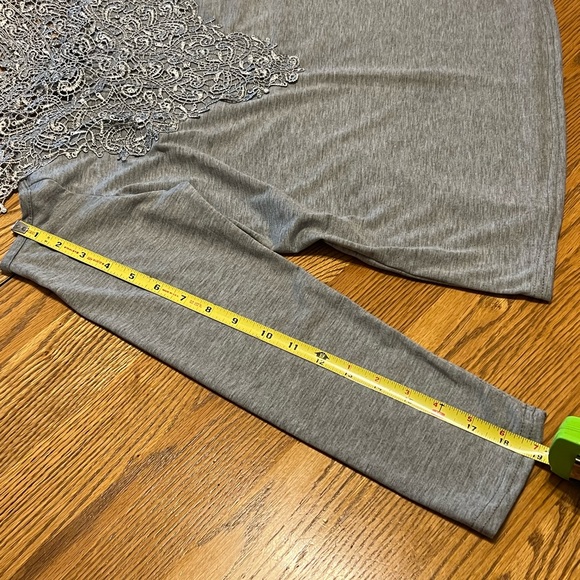 YOINS Sexy Cold Shoulder ~V-neck w/ Lace Insert - Picture 11 of 16